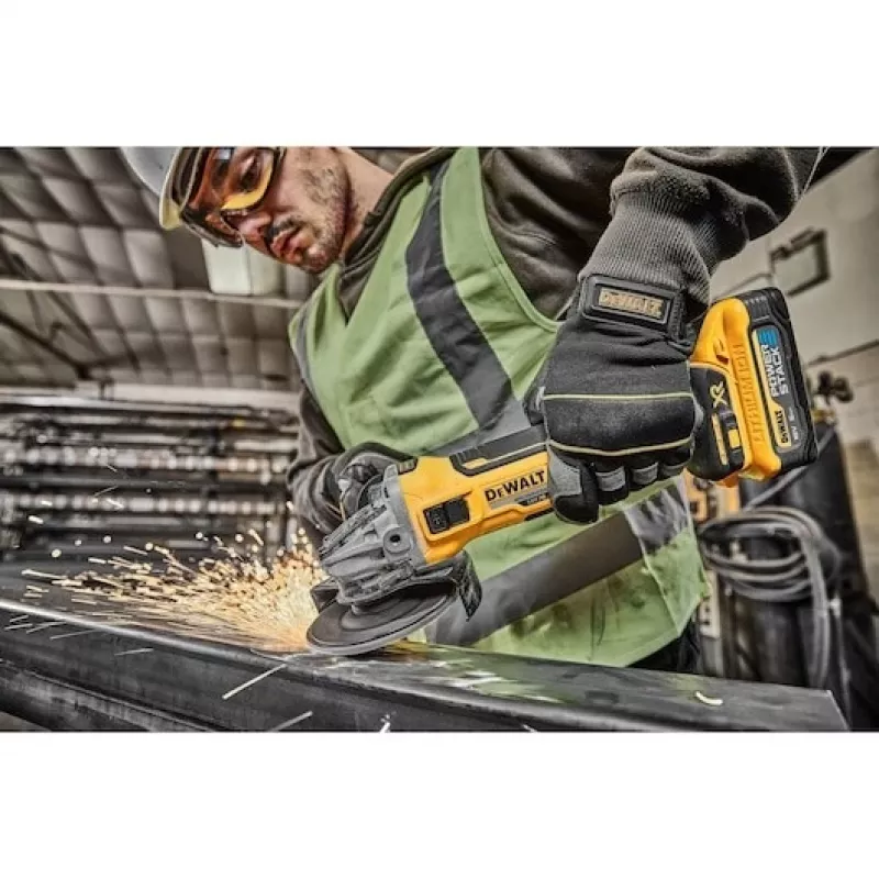 DeWALT DCG405H2T-QW Cordless Floor Polisher/Sander 18V 125mm 5.0Ah XR Li-Ion Brushless TSTAK II Kit