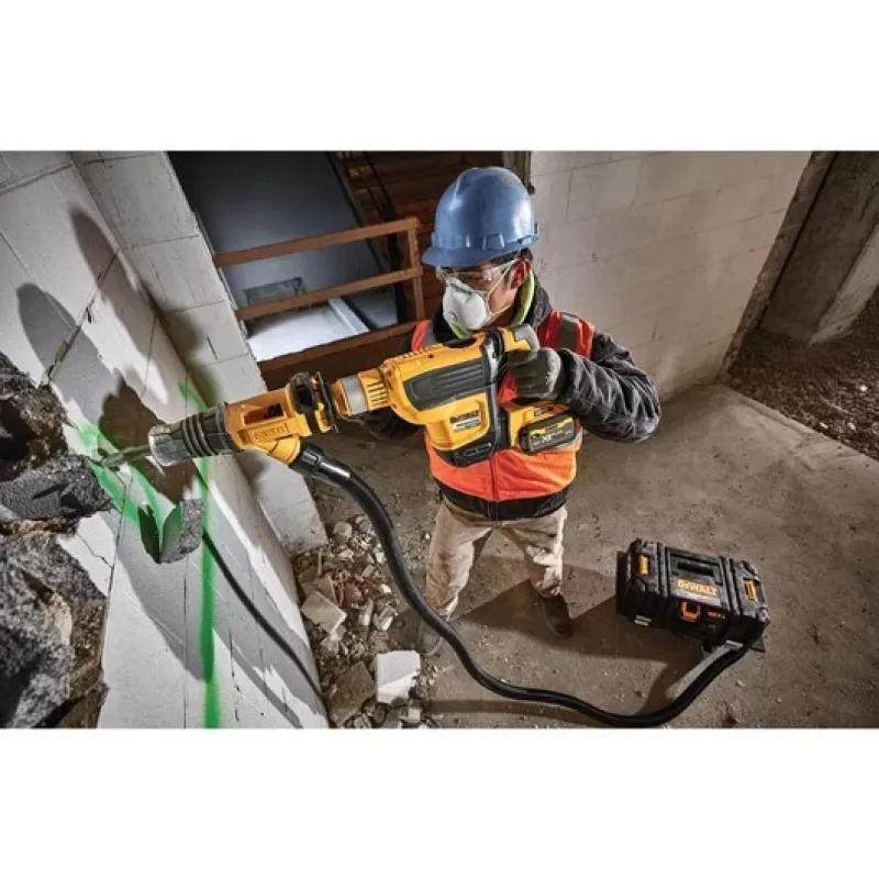 DEWALT DCH614N 380 RPM SDS Max 6.8 kg Cordless Rotary Hammer Black/Yellow
