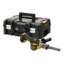 DEWALT DCM200NT-XJ 18V XR Cordless Belt Sander, 75x457 mm, Brushless Motor, Variable Speed, Black/Yellow