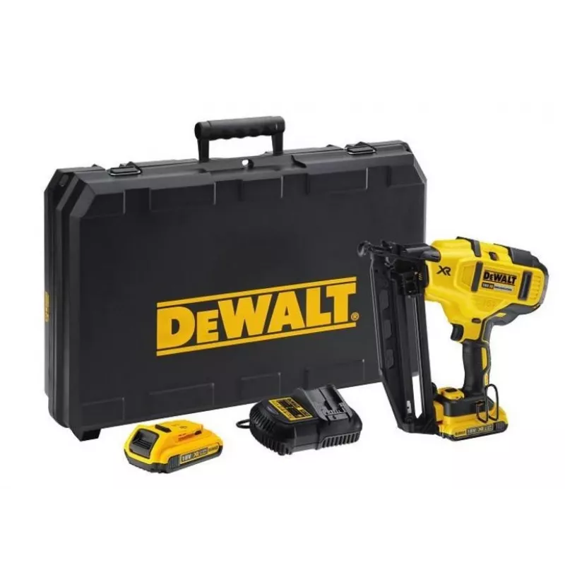 DEWALT DCN660D2-QW 18V Cordless Nailer/Staple Gun Kit