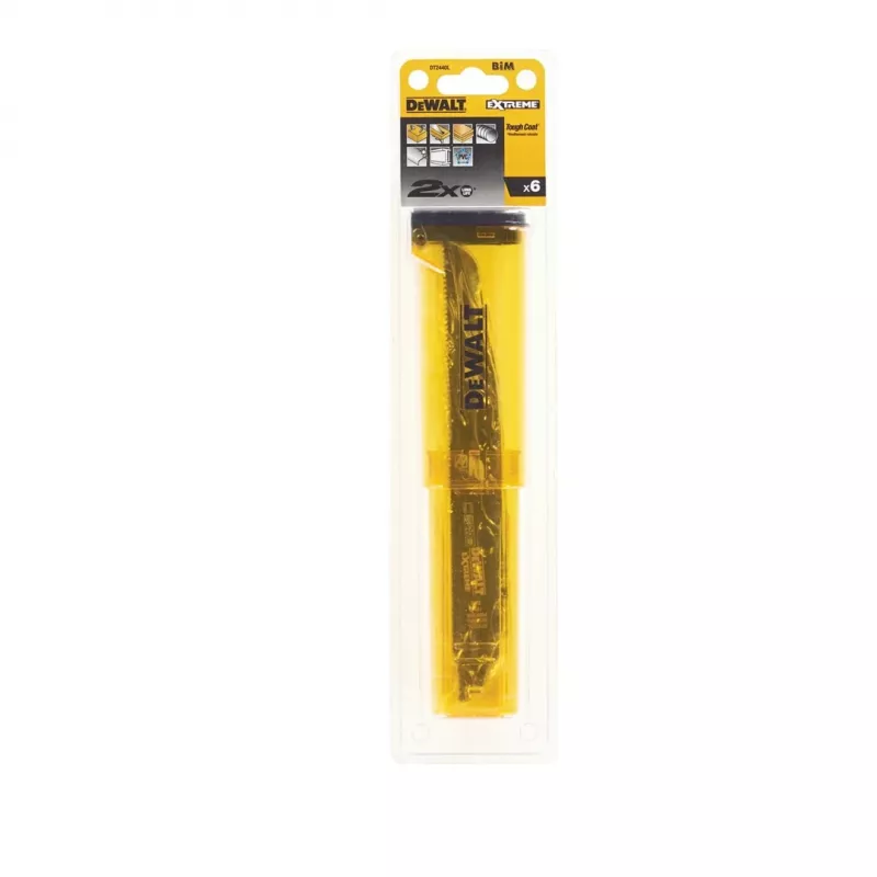 DEWALT DT2440L-QZ XR T-Shank Jigsaw Blade for Wood, 100 mm, 6 TPI, 1 pc