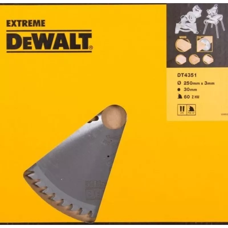DEWALT DT4351-QZ Circular Saw Blade 1 pc(s)