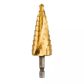 DeWALT DT5030-QZ Step Drill Bit 4-12 mm HSS Hex Shank