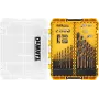 DEWALT DT70755-QZ HSS-G Metal Drill Bit Set, 10 Pieces, 1/4 inch Hex Shank, 135° Split Point, DIN 338, TSTAK Tough Case