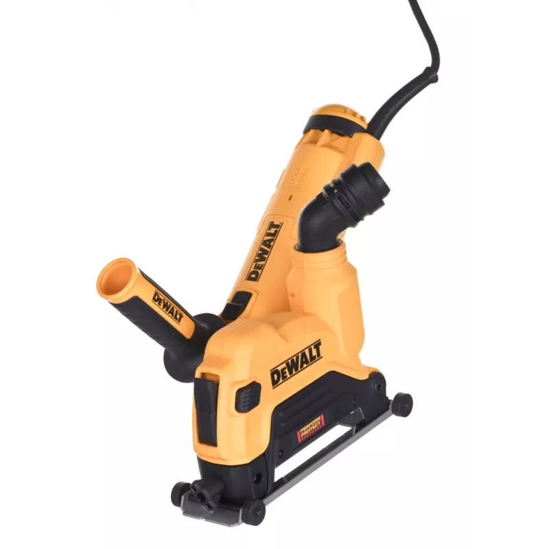 DEWALT DWE46107 125mm Angle Grinder with Dust Shroud 1400W