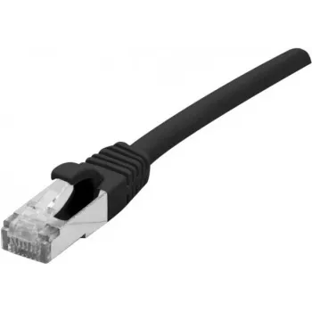 DEXLAN Cat.6A S/FTP Patch Cable, PiMF, 20m, Black, 10Gbps, LSZH 858655