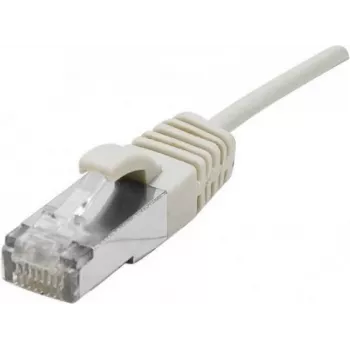 Dexlan Cat. 6A S/FTP (PiMF) Ultra-Thin Halogen-Free Patch Cable with Latch Protection, Grey, 3.0 m 858704