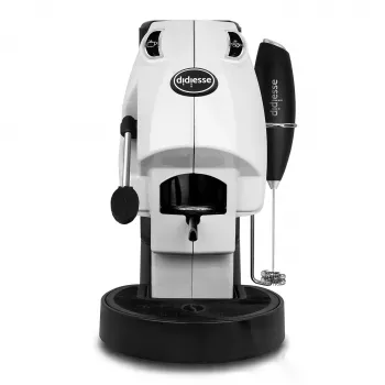 Didiesse New Baby Frog Pod Coffee Machine, 15 Bar, 1.3L Tank, 650W, White