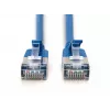 DIGITUS CAT 6A F/FTP Slim Patch Cable, 2 m, Blue, 10-Pack