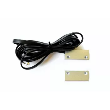 Digitus DN-S-D Door Contact Sensor for Server Racks, Magnetic Reed Switch, RJ45, 2.5m Cable, White