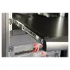 DIGITUS Modular Console 17 inch HD LCD, 8-Port CAT5 KVM, German Keyboard