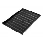DIGITUS TN-19-550-1U-BK 19 inch Fixed Rack Shelf, 1U, 550 mm Deep, 25 kg Load, Black