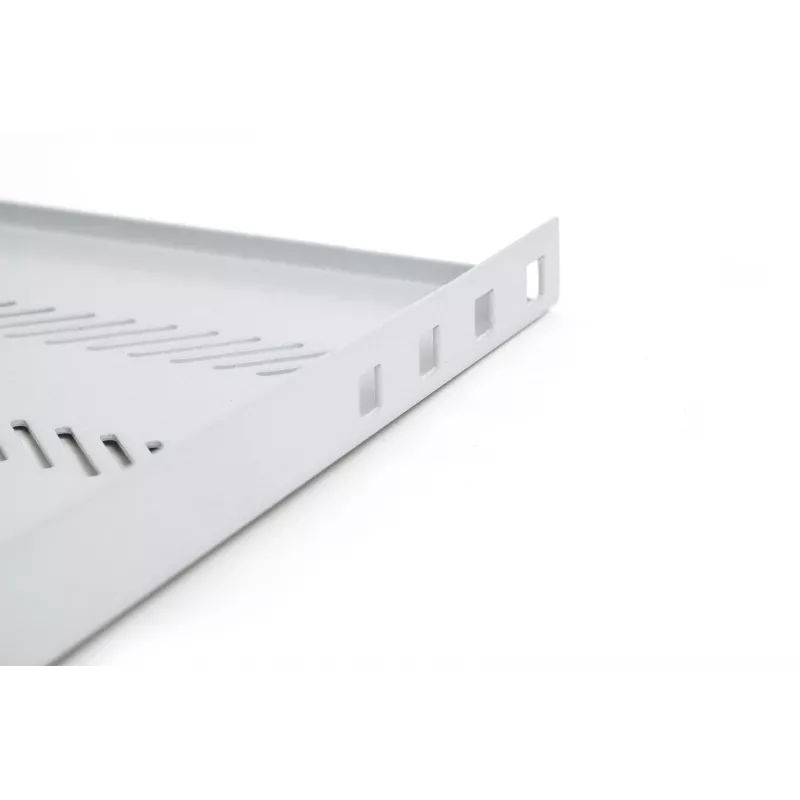 Digitus TN-19-650-1U-GY 19 inch Fixed Rack Shelf 1U, 650 mm Deep, Grey, 25 kg Load