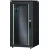 DIGITUS Unique 26U Network Cabinet 1342x600x1000mm Black (Freestanding, Glass Door)