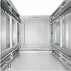 DIGITUS Unique Series 42U Network Enclosure 600x600mm Light Grey, Lockable Glass Front Door, Steel Rear Door, Removable Side Panels, 19-Inch Rack Cabinet