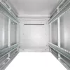 DIGITUS Unique Series 42U Network Enclosure 600x600mm Light Grey, Lockable Glass Front Door, Steel Rear Door, Removable Side Panels, 19-Inch Rack Cabinet