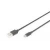 DIGITUS USB 2.0 Cable Type A - Micro B Male/Male 1.8m Black