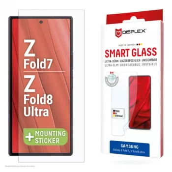 DISPLEX Smart Glass Screen Protector for Samsung Galaxy Z Fold7/Z Fold8 Ultra
