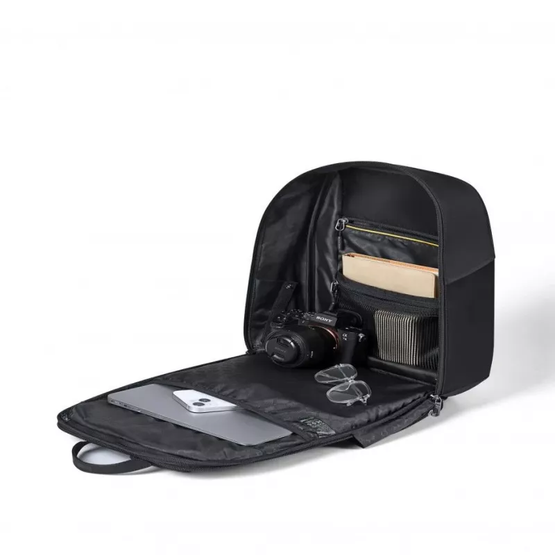 Divoom Cyber Bag Premium Weather Proof with LED Pixel Art Display & App Control Black