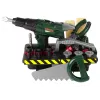 DIY Kit Organizer Battery Operated Screwdriver Green 13473 Lean Toys