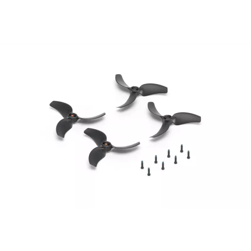 DJI Avata 2 Propellers (Pair) – Official Replacement, Quick-Release, 3-Blade, Black