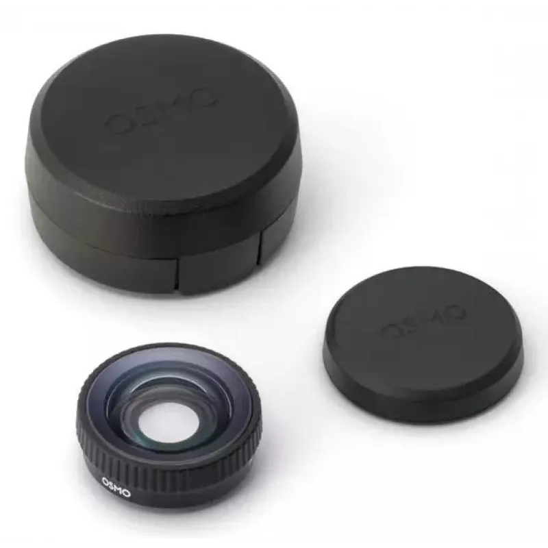 DJI FOV Boost Lens for Osmo Action 3/4 - Magnetic Ultra-Wide 155° Lens, Waterproof, Distortion Correction, Black
