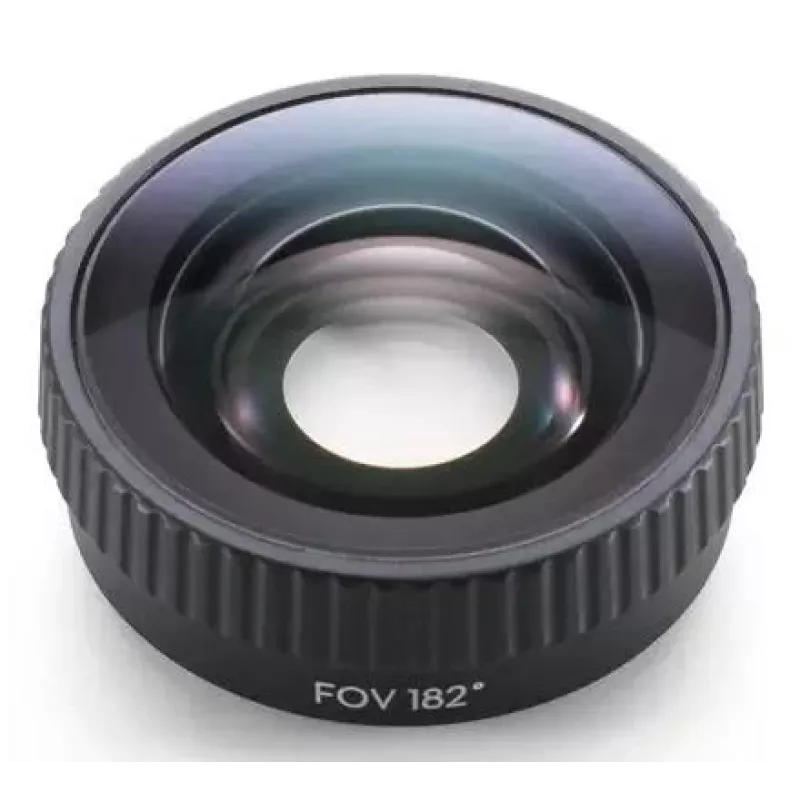 DJI FOV Boost Lens for Osmo Action 3/4 - Magnetic Ultra-Wide 155° Lens, Waterproof, Distortion Correction, Black