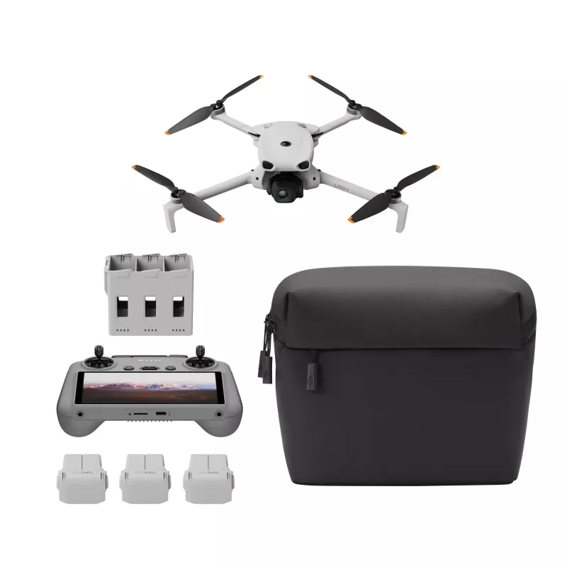 DJI Lito X1 Fly More Combo with RC 2 Remote Controller, 4K/100fps Drone, 34min Flight Time, <249g, CP.MA.00000975