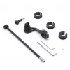 DJI Osmo Action Bicycle Mount Kit for Handlebars and Frame Tubes, 22-35mm Clamp, Quick Release, Black