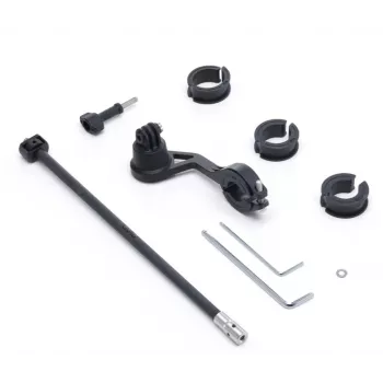 DJI Osmo Action Bicycle Mount Kit for Handlebars and Frame Tubes, 22-35mm Clamp, Quick Release, Black