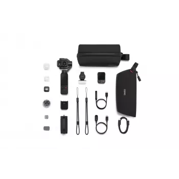 DJI Osmo Mobile 6 Smartphone Gimbal Stabilizer 3-Axis Foldable with Extension Rod, ActiveTrack 5.0, Magnetic Clamp, Slate Gray