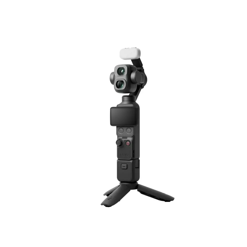 DJI Osmo Mobile 6 Smartphone Gimbal Stabilizer 3-Axis Foldable with Extension Rod, ActiveTrack 5.0, Magnetic Clamp, Slate Gray