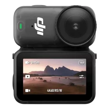 DJI Osmo Nano On-The-Go Combo 4K Camera with 3-Axis Gimbal, 1-Inch CMOS, Touchscreen, DJI Mic 2