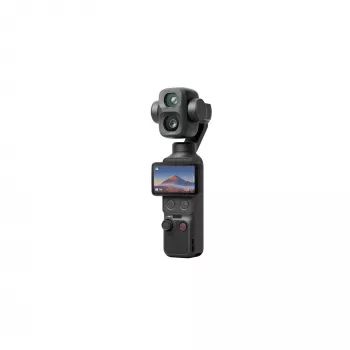 DJI Osmo Pocket 4P Standard Combo - 1-inch CMOS 4K120fps 3-Axis Gimbal Camera, 2 inch Rotatable Touchscreen, 37MP Photo, 240fps Slow Motion, Wi-Fi/Bluetooth, 160min Battery