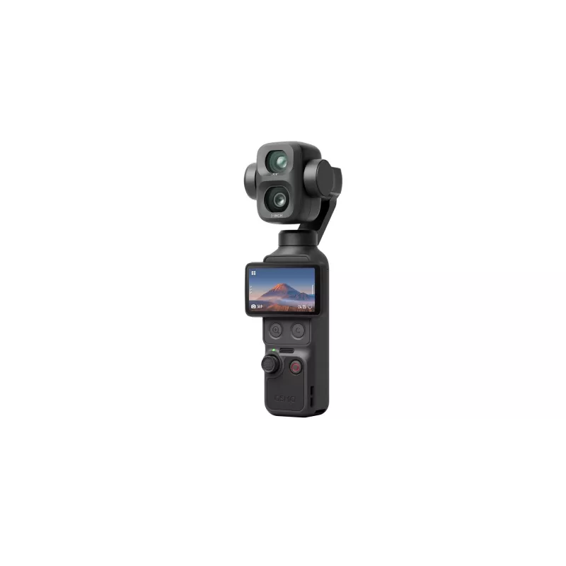 DJI Osmo Pocket 4P Standard Combo - 1-inch CMOS 4K120fps 3-Axis Gimbal Camera, 2 inch Rotatable Touchscreen, 37MP Photo, 240fps Slow Motion, Wi-Fi/Bluetooth, 160min Battery