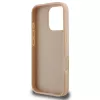 DKNY Checkered Pattern & Printed Stripes iPhone 16 Pro Case - Pink