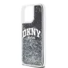 DKNY Liquid Glitter Big Logo iPhone 14 Pro Max Case - Black
