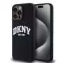 DKNY Liquid Silicone Arch Logo MagSafe Case for iPhone 14 Pro Max - Black