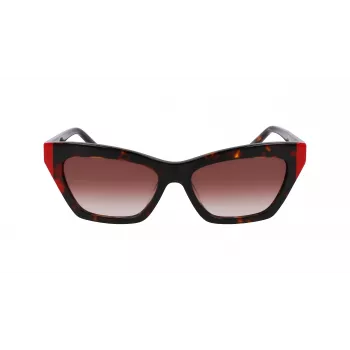 DKNY Women's Sunglasses DK547S-237 Havana Brown Gradient 55mm