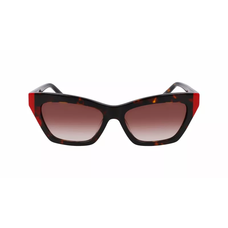 DKNY Women's Sunglasses DK547S-237 Havana Brown Gradient 55mm