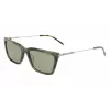 DKNY Women's Sunglasses DK709S305 - Black Acetate Frame, Grey Polycarbonate Lenses, 55mm Lens Width