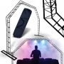 DNA PROFESSIONAL DNA DJ GATE Portable Lighting Truss System, Steel, Black, 60 kg Load Capacity, 1500-3000 mm Height