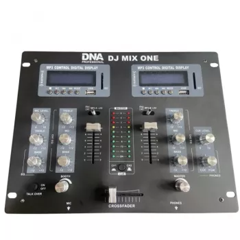 DNA PROFESSIONAL DNA DJ MIX ONE Analog Stereo DJ Mixer with Bluetooth, Blue