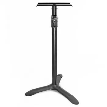 DNA PROFESSIONAL DNA MON 2 Studio Monitor Stand Pair - Black, Height Adjustable 800-1300 mm, 20 kg Capacity