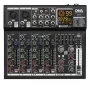 DNA PROFESSIONAL DNA QFX6 6-Channel Analog Sound Mixer with Bluetooth