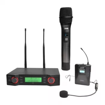 DNA Professional VM Dual Vocal Head Set - Wireless Microphone System