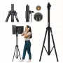 DNA SCS1 Tripod Microphone Stand with Boom Arm, Telescopic Height 95-160 cm, Boom Length 75 cm, Steel, Black