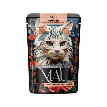 Dolina Noteci Mau Mus Salmon with Shrimp and Parsley for Sterilized Cat 85g