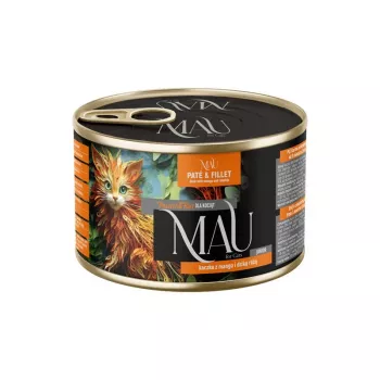 DOLINA NOTECI MAU Pate and Fillet Junior Duck with Mango and Rosehip - Wet Cat Food - 185g