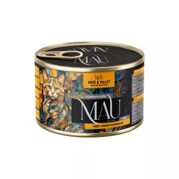 DOLINA NOTECI MAU Pate and Fillet Turkey with Peanut Butter - Wet Cat Food - 185g